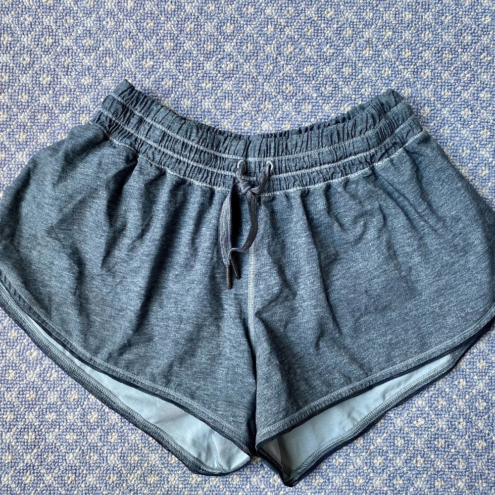 Lululemon Gray Workout Shorts 6